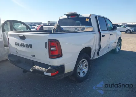 2025 Ram 1500 Tradesman 4X4 5'7 Box из США, поврежденный, VIN 1C6RRFGG1SN680880